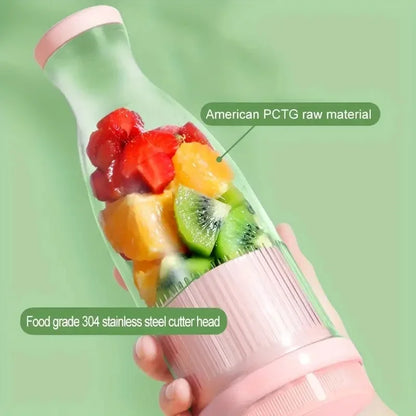 Electric Juicer Cup – 6 Blade USB Portable Blender Fresh Juice & Milkshake Mixer for Smoothies