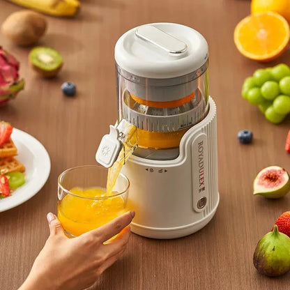 Large-Diameter Orange Juicer Juice And Pulp Separator Home Tea Shop Vegetable Fruit Juicing Machine for Kitchen Use