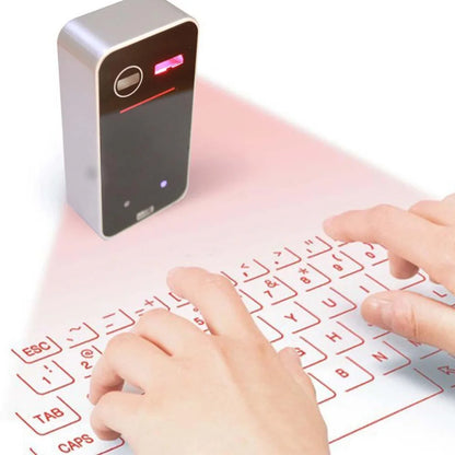 Wireless Laser Virtual Projection Bluetooth Keyboard Portable for Android, Tablet, PC & Notebook