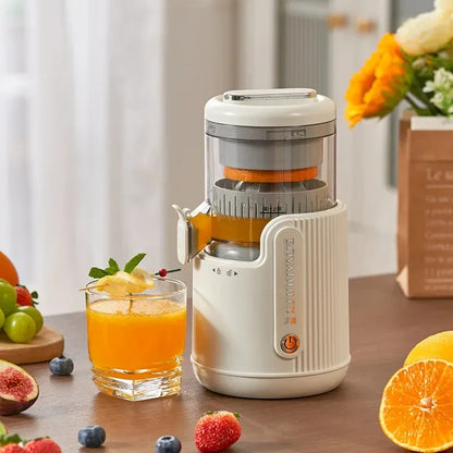 Large-Diameter Orange Juicer Juice And Pulp Separator Home Tea Shop Vegetable Fruit Juicing Machine for Kitchen Use