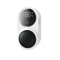Electric Toothbrush Holder with Digital Charge Display Wall-Mounted Induction Charging Stand