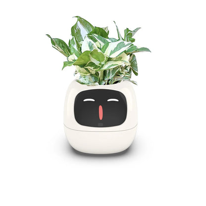 Tuya Smart Pet Planter Robot – Smart Plant Companion 7 Smart Sensors, Time, Light & Moisture Display