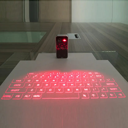 Wireless Laser Virtual Projection Bluetooth Keyboard Portable for Android, Tablet, PC & Notebook