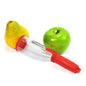 1Piece of Peeler with container Stainless steel blade,Both fruits and vegetables are suitable